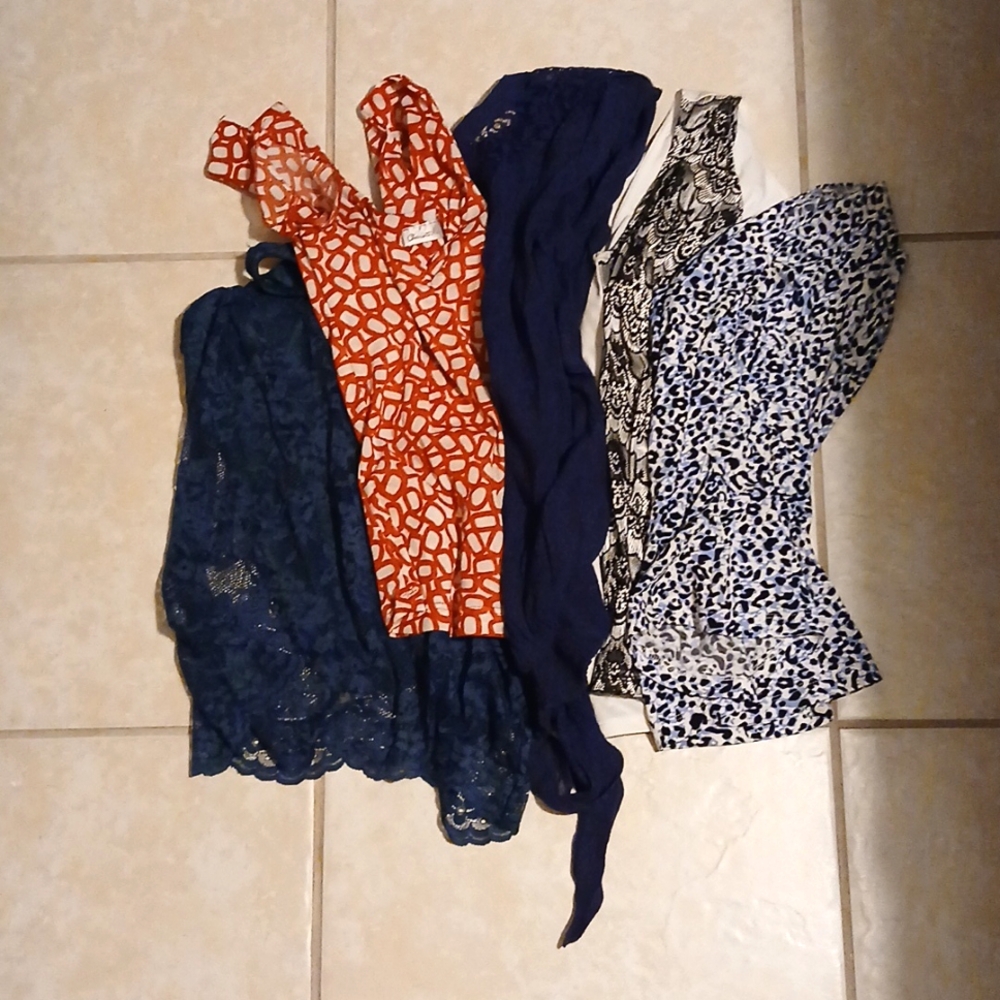 Assorted blouses